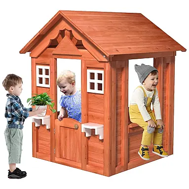 Casinha Infantil de Madeira para