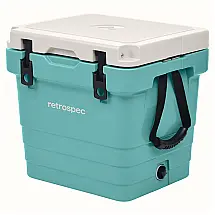 Cooler Caixa Térmica Portátil 25 Litros, e, RETROSPEC 4942, Azul