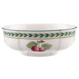 Tigela Elegante e Sofisticada com Capacidade de 9.6L, Material de Porcelana e Formato Redondo, Villeroy Boch, Branca Colorida