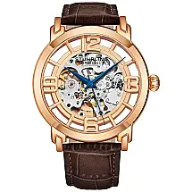 Relógio Masc, Watch, Automático, STUHRLING 3964L.2, Marrom