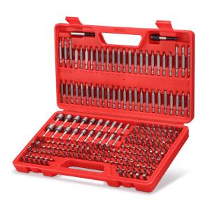 Kit Brocas de Chaves Peças com Estojo, ARUCMIN Wq021 214, Vermelho