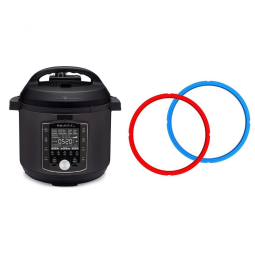 Panela de Pressão Elétrica 6 Litros 10 em 1 com 2 Anés de Borracha, 110V Instant Pot Pro, Preto