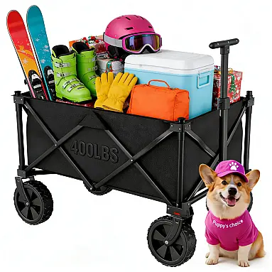 Carrinho Dobrável para Camping e