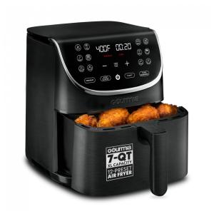 Fritadeira Elétrica AirFryer 7L de Capacidade com Temperatura Ajustável e Temporizador, 1700W, 110v, GOURMIA GAF716, Preto