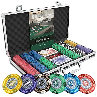 Maleta de Poker com 300