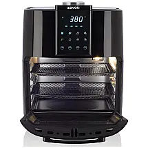 Fritadeira Elétrica Air Fryer 12L com 10 Predefinições e Porta Removível para Fácil Limpeza, 1700W, Zavor, Preta