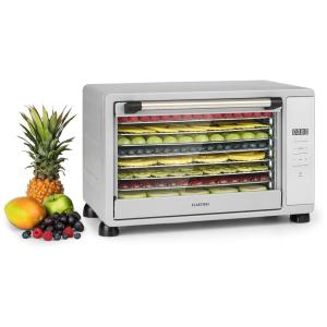 KLARSTEIN Máquina Desidratadora de Alimentos Automática 8 Bandejas e Controle de Temperatura, 110V