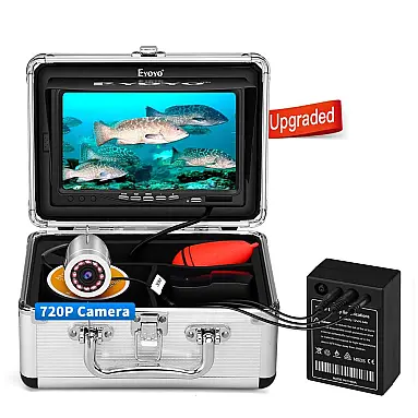 Câmera de Pesca Subaquática Portátil