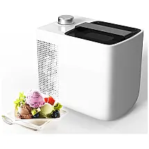 Máquina de Sorvete Semi Automática 600 mL de Capacidade com Temporizador, Branca, 110v, JOYMECH Sisi, Branco