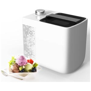 Máquina de Sorvete Semi Automática 600 mL de Capacidade com Temporizador, Branca, 110v, JOYMECH Sisi, Branco