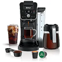 Cafeteira Elétrica Programável 1.7L com Painel Digital, 110v, NINJA CFP201, Preto