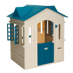 Casinha Infantil Interativa para Crianças de 2 a 6 Anos, Branca, LITTLE TIKES 654053M, Creme