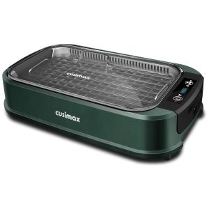 CUSIMAX RG 200 Churrasqueira Elétrica Portátil, com Antiaderente, 1500W, 110V, Verde