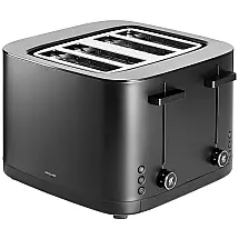 Torradeira de 4 Fatias com 7 Níveis de Tostagem, 110v, ZWILLING 53102 301, Preto