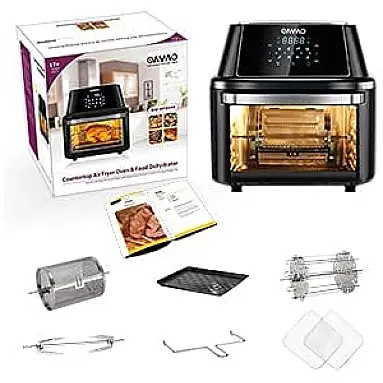 OMMO Fritadeira Elétrica AirFryer 17L