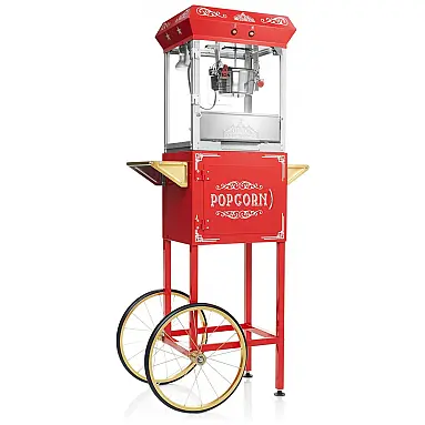Carrinho de Pipoca Elétrico Retro