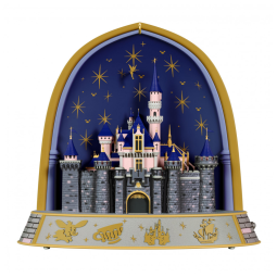 Enfeite de Natal Hallmark Keepsake Disney 2025, 70º Aniversário da Disneyland Uma Celebração Mágica Musical com Luz, Castelo da Bela