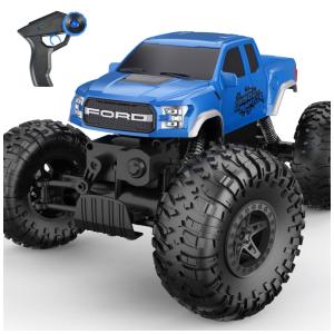 Carro Ford Raptor F150 RC DOUBLE E 4WD Monster Trucks para Meninos, 27 cm Veículo Off Road RC Toy Presente para Meninos Meninas,DOUBLE E