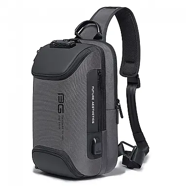 Mochila para Laptop BANGE Cinza,