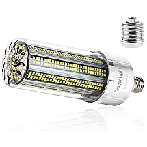 Lâmpada LED 120W, 14400 Lumens, 4000K Branca com Base E26 E39, 1 Unidade