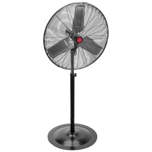 Ventilador de Coluna Pedestal Oscilante de Alta Velocidade, 76cm, 24885, 110V, OEM TOOLS OEM24885, Preto