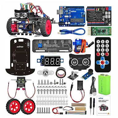 Kit de Construção Carro Robô