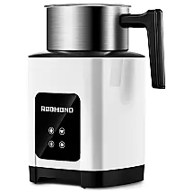 Espumador de Leite Elétrico, Capacidade 300 mL, Aço Inox, 110v, REDMOND MMF 9103, Branco