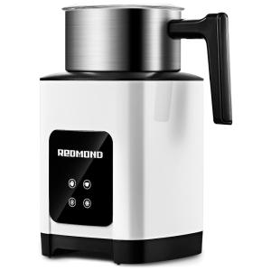 Espumador de Leite Elétrico, Capacidade 300 mL, Aço Inox, 110v, REDMOND MMF 9103, Branco