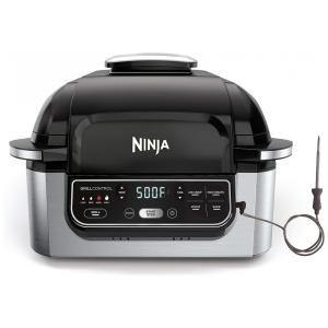 Fritadeira Airfryer Foodi, Aço Inoxidável, com, 110v, NINJA AG400, Preto