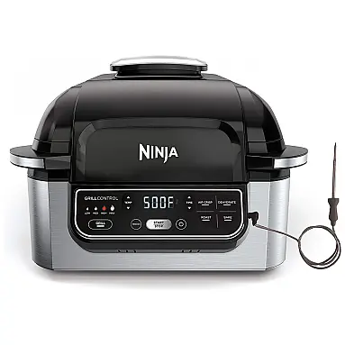Fritadeira Airfryer Foodi, Aço Inoxidável,