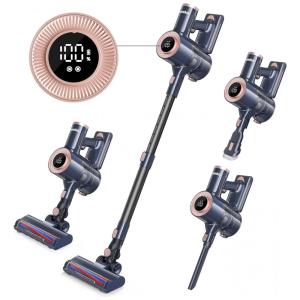 Aspirador de Pó sem Fio 1,5L com Sucção Potente 20Kpa, Tela LED, 30 Min de Uso, Homeika H016 , Azul