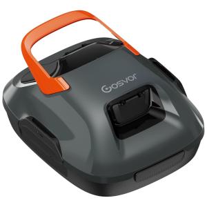 Robô Aspirador de Piscina Sem Fio, Duração de 90 Min, Limpeza Automática para Piscinas Acima do Solo até 80m², Portátil,Gosvor.