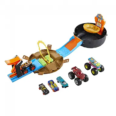 Conjunto de Monster Trucks com