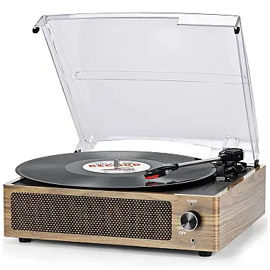 Toca Discos Retro 3 Velocidades