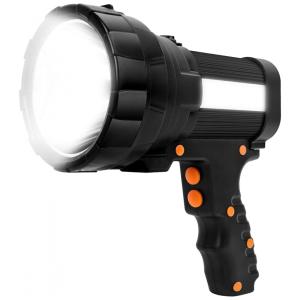 Lanterna LED Recarregável, á Prova Dágua IP65 e 10.000 Lúmens, YBQZ, Verde