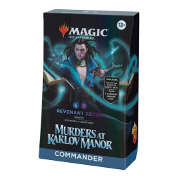 Magic The Gathering Assassinatos no Solar Karlov Commander Deck com 100 Cartas, Booster de Colecionador e Acessórios