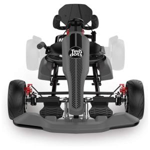 Kart Infantil TWO DOTS ELGK02 a Pedal com Freios para Criança de 3 a 8 Anos, Cinza