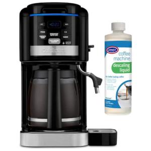 Cafeteira Elétrica Programável CHW 16 Reservatório 1L com Tela LCD, 110v, CUISINART, Preto