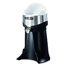 Espremedor Elétrico Profissional de Frutas Hamilton Beach HCJ967 em Aço Inoxidável e Multifuncional, 110V 800W, Preto