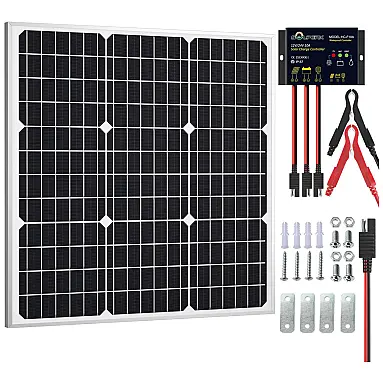 Kit Painel Solar, Monocristalino, à