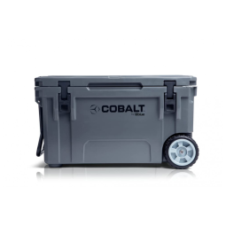 Cooler Térmico Portátil 55 Litros com Rodas, Cobalt, Cinza