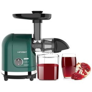 Centrífuga de Frutas com 7 Velocidades, Aço Inoxidável e Silencioso, 200W, 110v, LUFVEBUT, Cinza