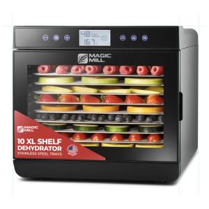 Desidratador de Alimentos, Digital, 7 Bandejas, 110v, MAGIC MILL MFD 7100, Preto
