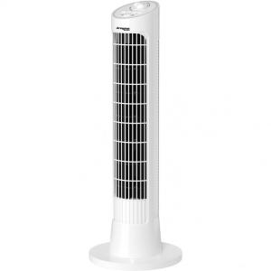 Ventilador de Torre com 3 Velocidades, 45W, 110v, MAD HORNETS, Preto