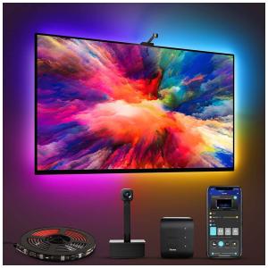 Govee TV LED Backlights with Camera, DreamView T1 RGBIC Wi Fi TV Backlights for 55 65 inch TVs PC, Works with Alexa Google Assistant