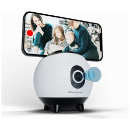 Suporte para Celular com Rastreamento de Rosto 360 Automático, BELIJEAN BJ01, Branco
