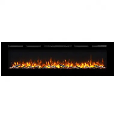 Lareira Elétrica de Embutir A50x172L,