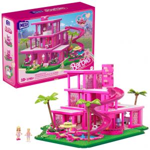 Réplica DreamHouse com 1795 Peças para Construção, Inclui Barbie, Ken e Acessórios para Colecionadores, Barbie
