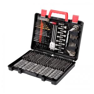 Kit Acessórios de Perfuração 318 peças com Brocas e Estojo, KINGTOOL DSP DB Parent, Preto