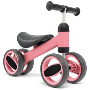 Bicicleta sem Pedal para Crianças de 12 a 36 Meses, BABY JOY, Rosa